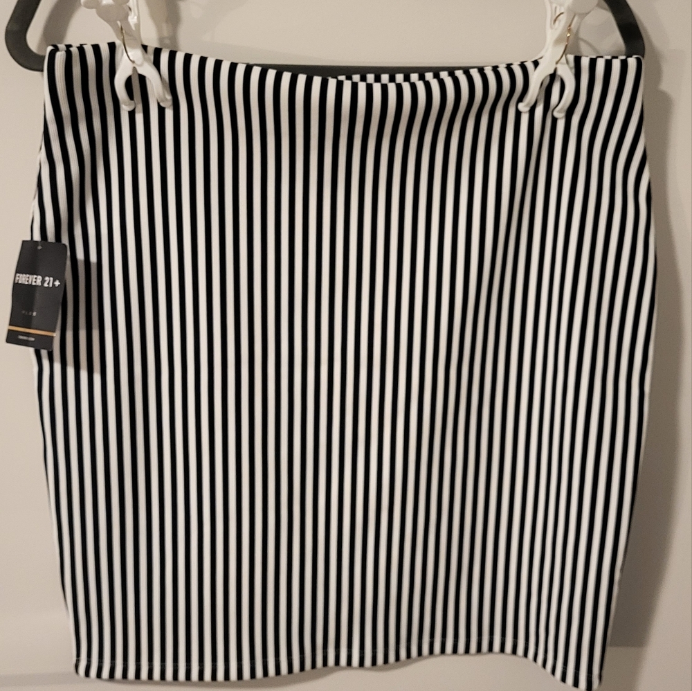 Striped Mini Skirt